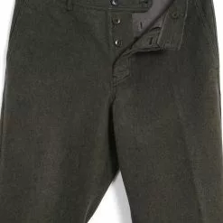 KEN | Wide Cut Trousers | Greenish -Togs Soldes ken wide cut trousers greenish hansen garments 790757