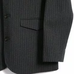 LUKAS | Blazer Jacket | Grey Pin -Togs Soldes lukas blazer jacket grey pin hansen garments 547931