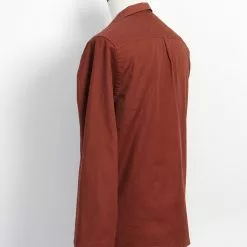 MARIUS | Casual Pull On Shirt | Terracotta -Togs Soldes marius casual pull on shirt terracotta hansen garments 561975