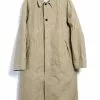 MORTEN | Long Windbreaker Coat | Sand