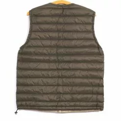 Front Page -Togs Soldes nylon taffeta padded vest olive danton 792559
