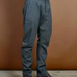 OTTO | Curved Leg Trousers | Gravel -Togs Soldes otto curved leg trousers gravel hansen garments 695136