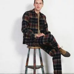 RUBEN | Casual Over Shirt | Multi Colour Check -Togs Soldes ruben casual over shirt multi colour check hansen garments 470353