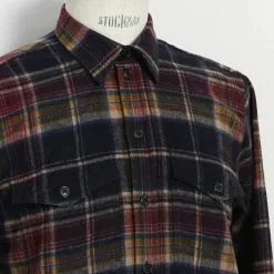 RUBEN | Casual Over Shirt | Multi Colour Check -Togs Soldes ruben casual over shirt multi colour check hansen garments 605138