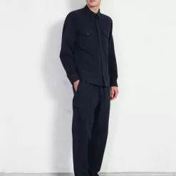 RUBEN | Casual Over Shirt | Navy -Togs Soldes ruben casual over shirt navy hansen garments 783832