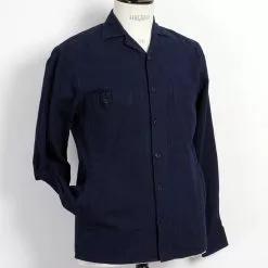 SAM | Casual Over Shirt | Waffle Indigo -Togs Soldes sam casual over shirt waffle indigo hansen garments 315793