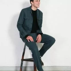 STEFAN | Worker Over Shirt | Moss Green -Togs Soldes stefan worker over shirt moss green hansen garments 673840