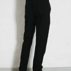 SVENNING | Slim Fit Trousers | Black -Togs Soldes svenning slim fit trousers black hansen garments 170706