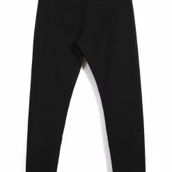 SVENNING | Slim Fit Trousers | Black -Togs Soldes svenning slim fit trousers black hansen garments 282299