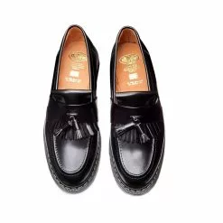 TASSEL LOAFER | Black High Shine 7 TASSEL LOAFER | Black High Shine -Togs Soldes tassle loafer black high shine 376740