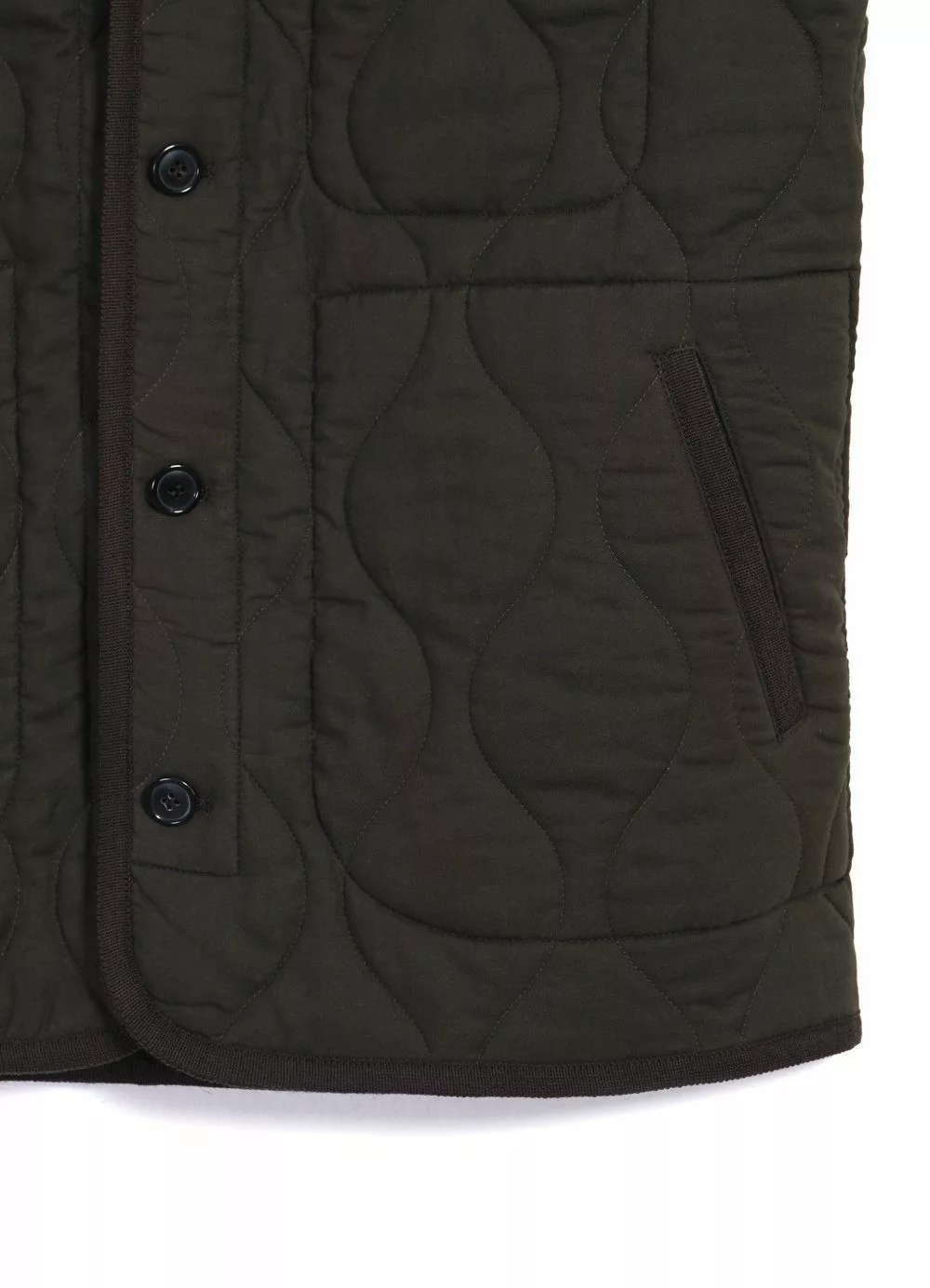 TONY | Bonded Padded Vest | Dark Army 7 TONY | Bonded Padded Vest | Dark Army - Image 7