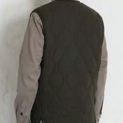 TONY | Bonded Padded Vest | Dark Army 11 TONY | Bonded Padded Vest | Dark Army -Togs Soldes tony bonded padded vest dark army hansen garments 308660