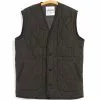 TONY | Bonded Padded Vest | Dark Army