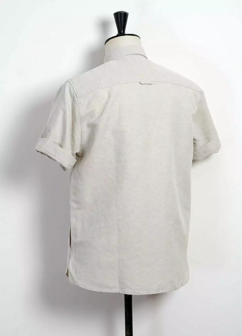 VILLY | Short Sleeve Shirt | Flax Nature 6 VILLY | Short Sleeve Shirt | Flax Nature - Image 6