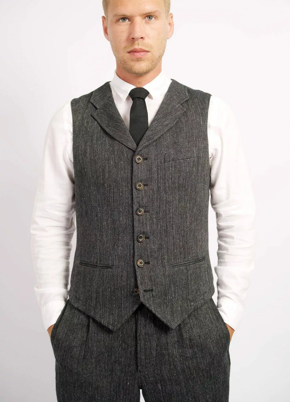 WILLIAM | Casual Vest | Dark Navy 2 WILLIAM | Casual Vest | Dark Navy - Image 2