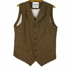 WILLIAM | Classic Casual Vest | Cognac