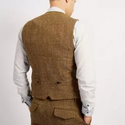 WILLIAM | Classic Casual Vest | Cognac -Togs Soldes william classic casual vest cognac 240 307579