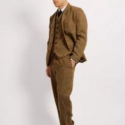 WILLIAM | Classic Casual Vest | Cognac -Togs Soldes william classic casual vest cognac 240 419471